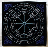 Pendulum Mat Astrology w/Colors