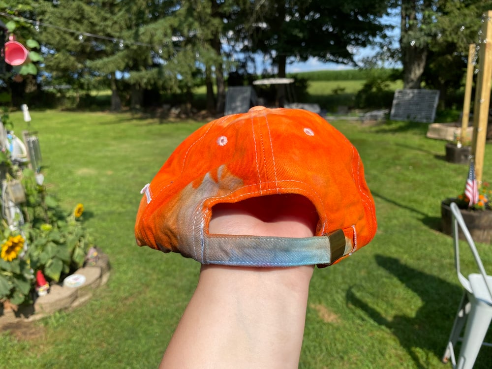 Tie Dye Cap with Side Pocket