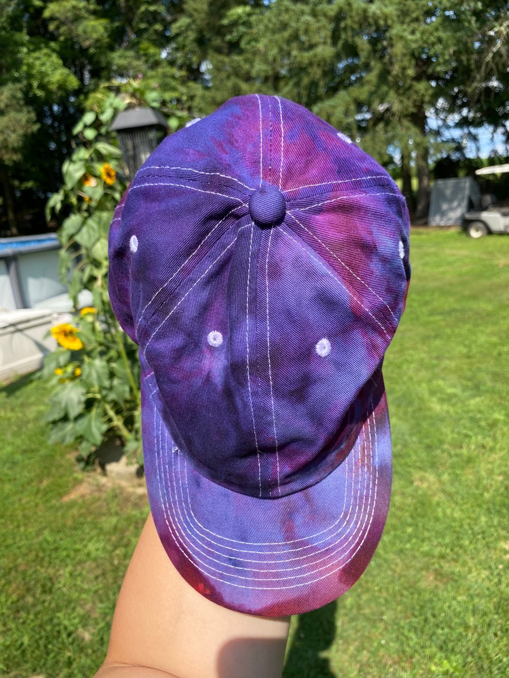 Tie Dye Cap 2