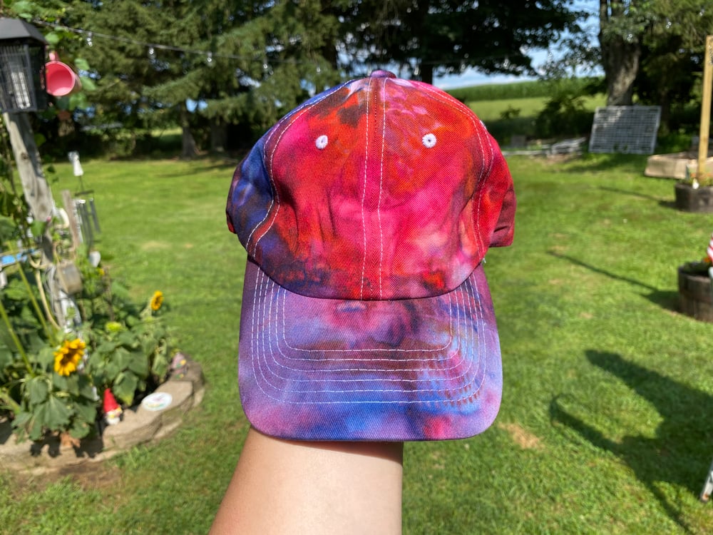 Tie Dye Cap 3