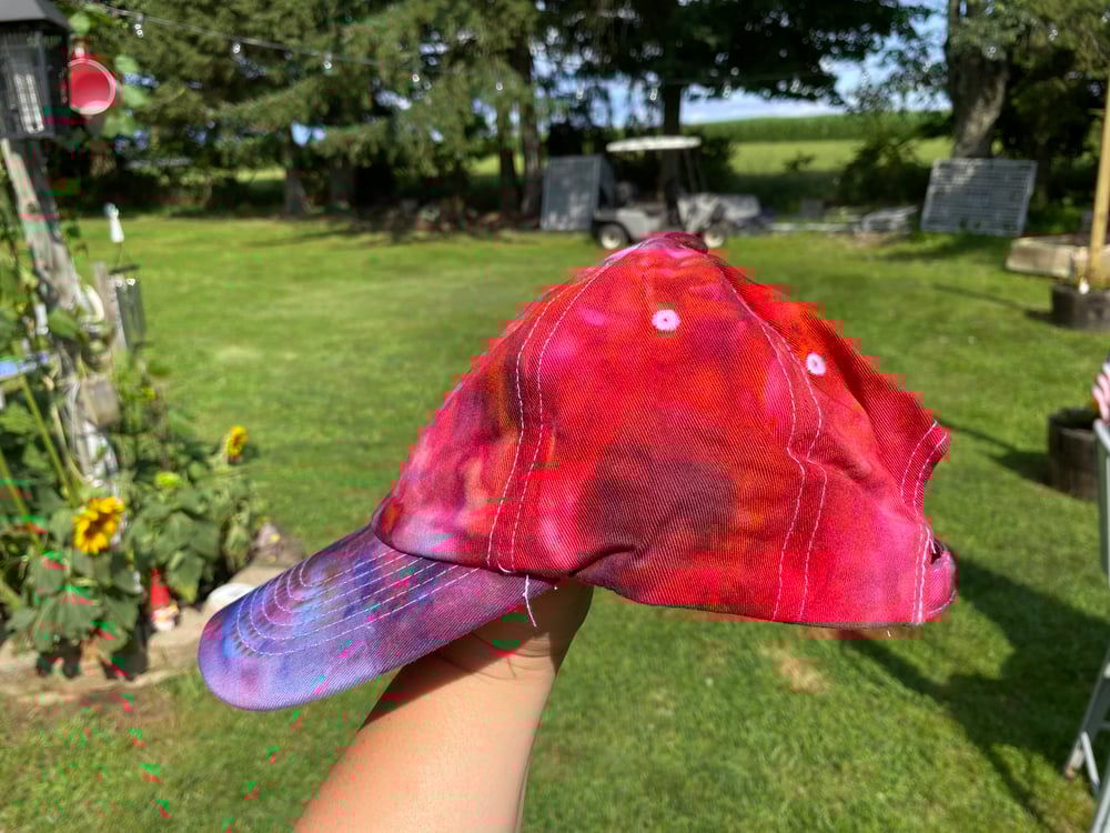Tie Dye Cap 3