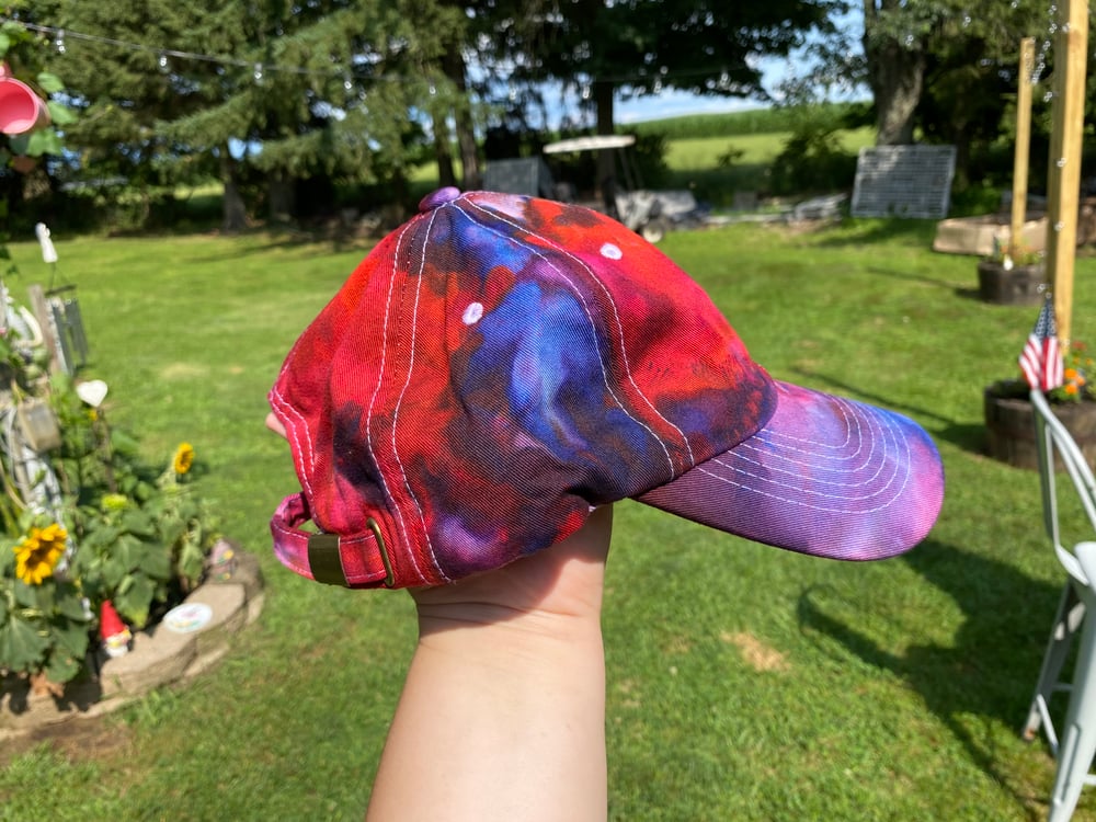 Tie Dye Cap 3