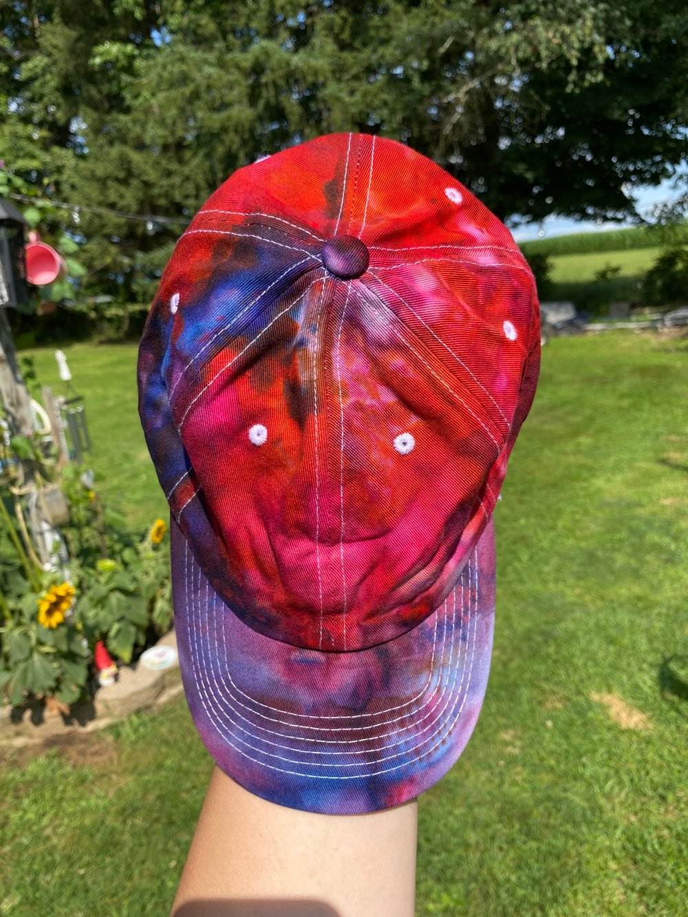 Tie Dye Cap 3