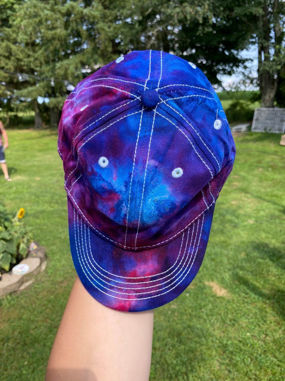 Tie Dye Cap 4