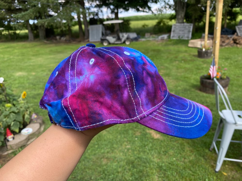 Tie Dye Cap 4