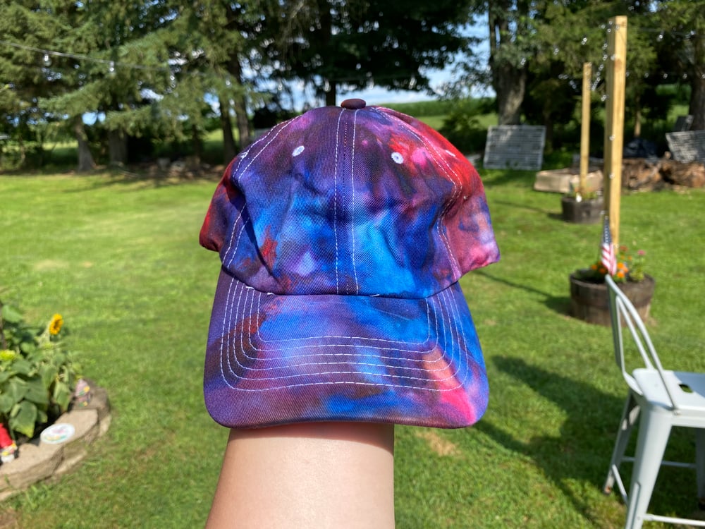 Tie Dye Cap 5