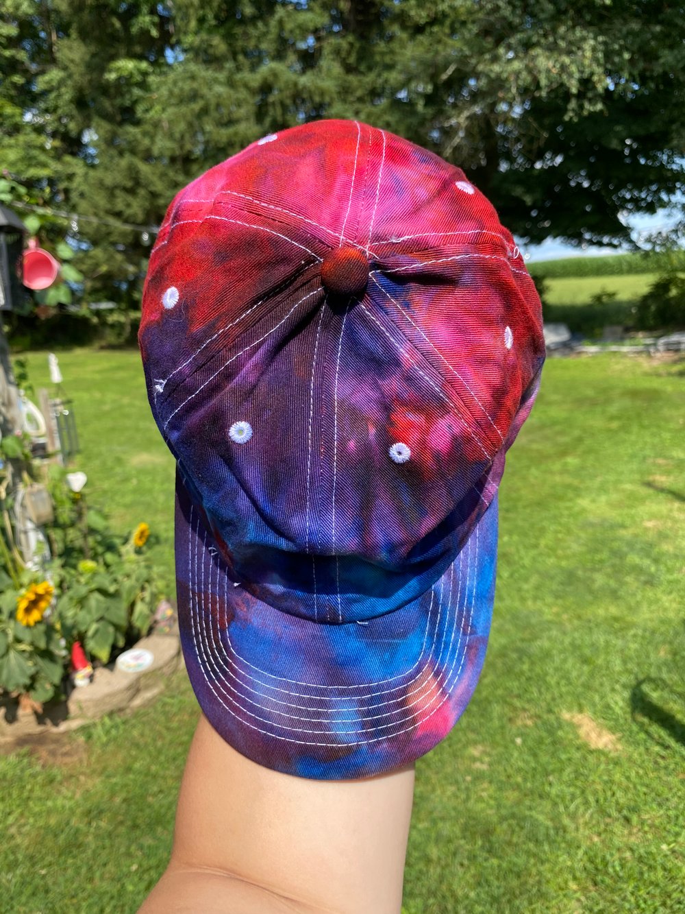 Tie Dye Cap 5