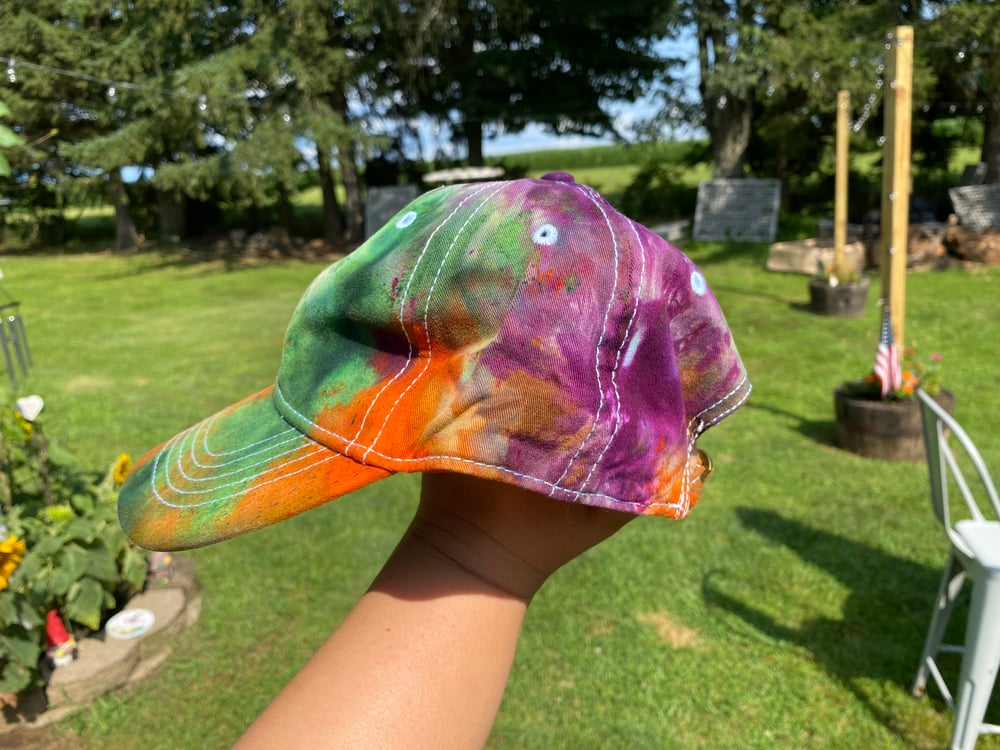 Tie Dye Cap 7