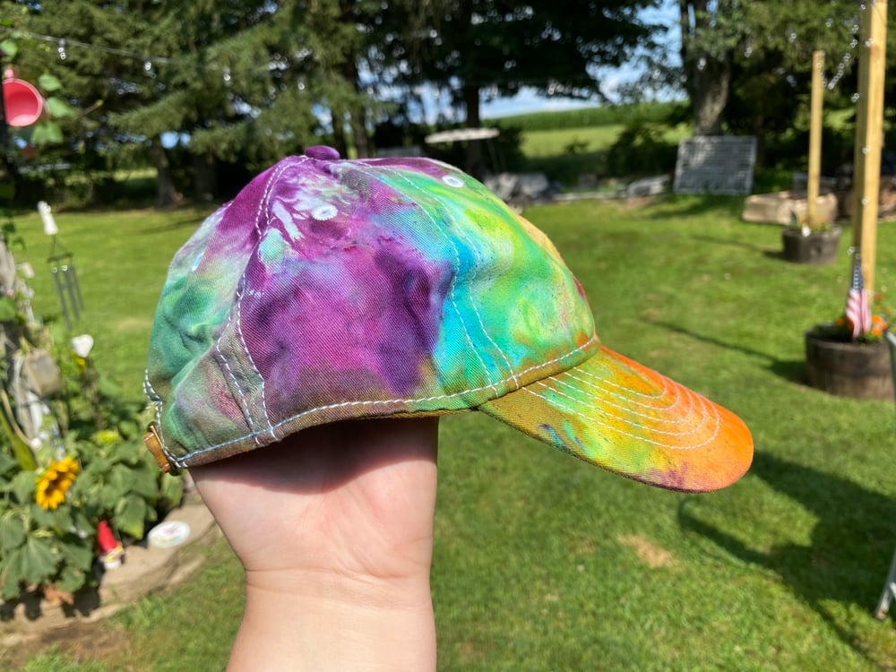 Tie Dye Cap 7