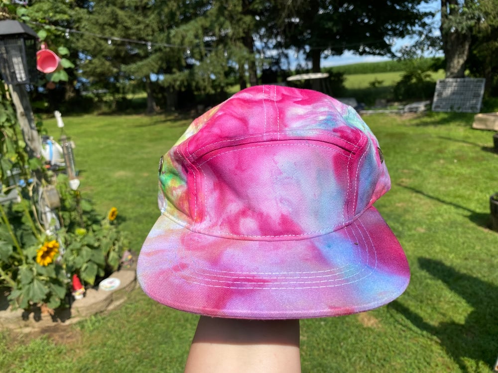 Tie Dye 5 Panel Hat 1