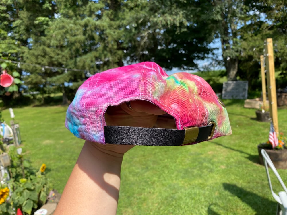 Tie Dye 5 Panel Hat 1