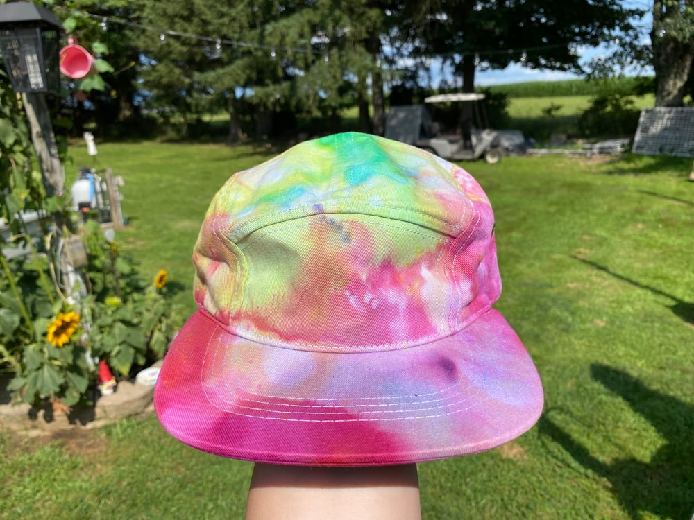 Tie Dye 5 Panel Hat 2