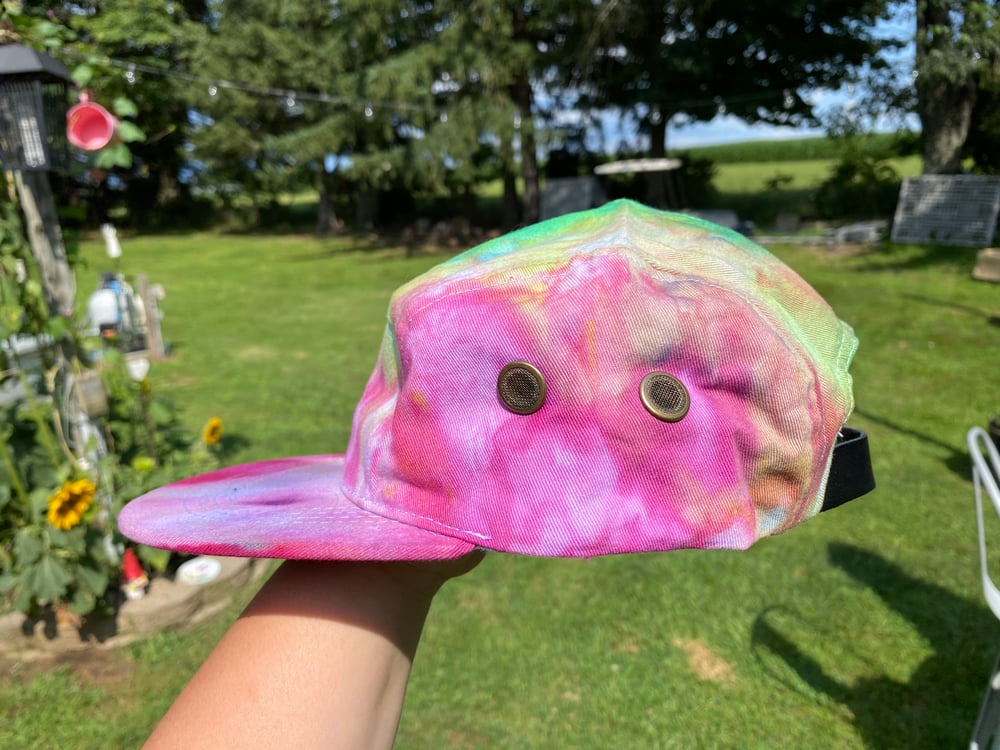 Tie Dye 5 Panel Hat 2