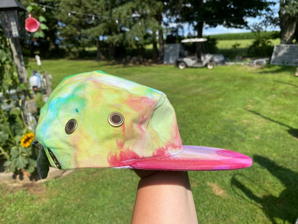 Tie Dye 5 Panel Hat 2