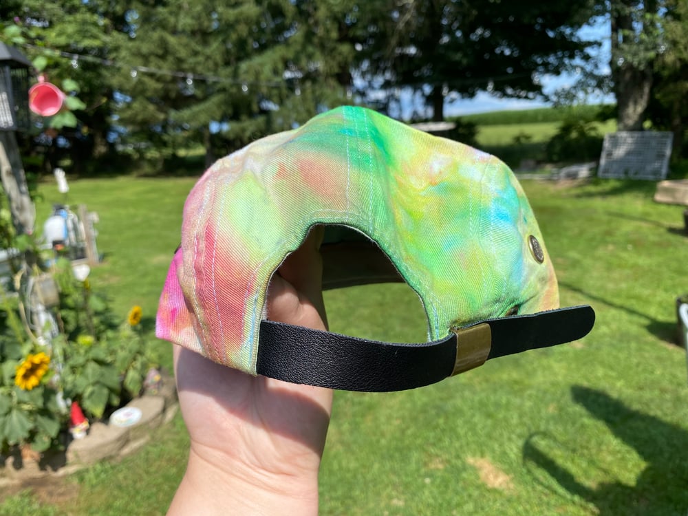Tie Dye 5 Panel Hat 2
