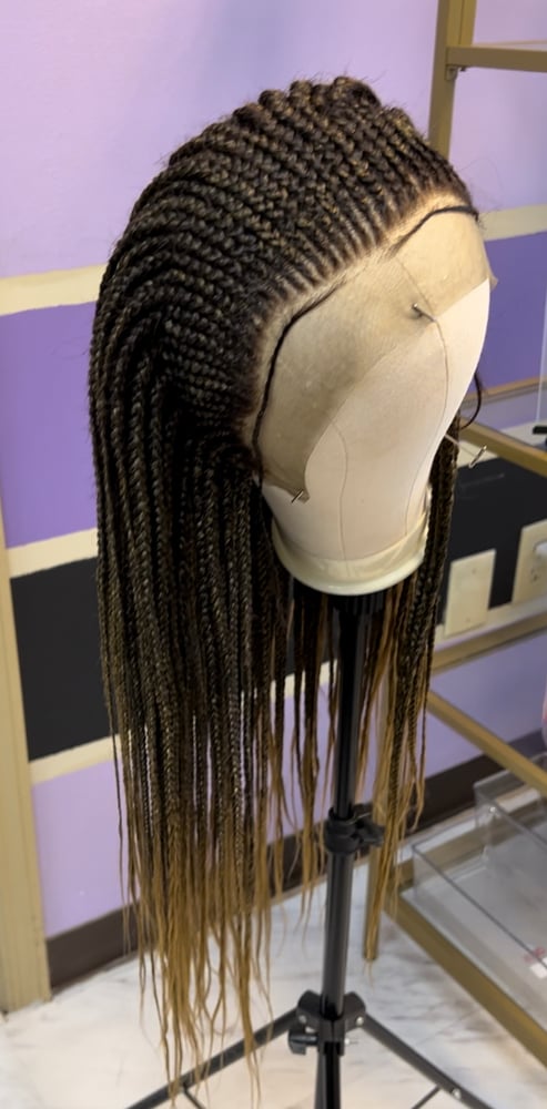 Image of Braided front/ knotless back