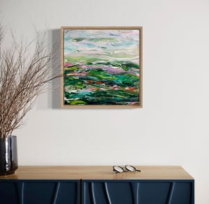 Image of Country no.51 - 30x30cm FRAMED
