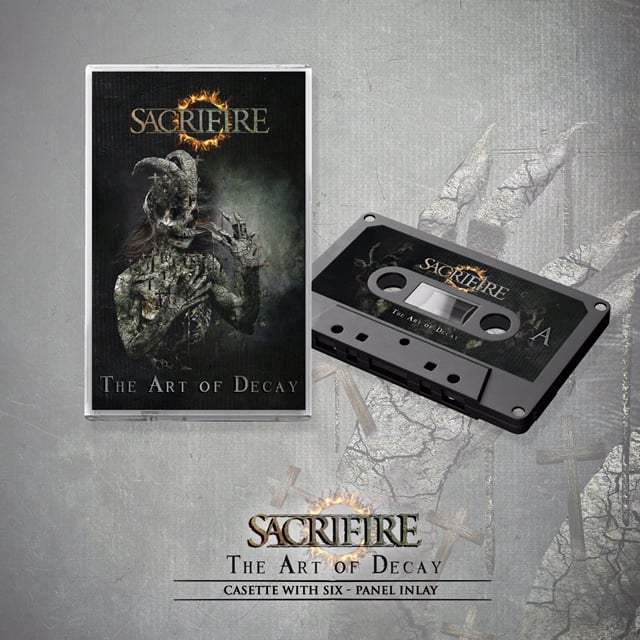 Image of The art of decay CASETTE WITH 6 PANEL INLAY (inklusive Versand)