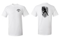 Boxing T-Shirt With American Flag