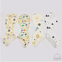Handmade Cotton Flannel Burp Cloths 4 Packs