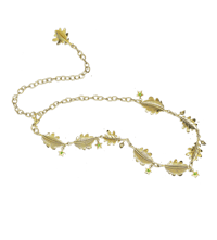 Image 2 of Gold Oak Leaf Belt