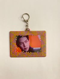 Image of Floral Landscape PVC Photocard Holder