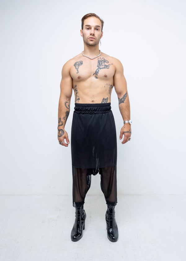 MESH SAMURAI TROUSERS