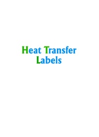 Heat transfer labels
