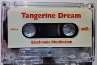 Image 2 of TANGERINE DREAM "Electronic Meditation" CASSETTE