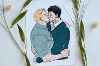 Image 3 of Reibert kiss - print