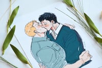 Image 2 of Reibert kiss - print