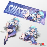 Image 1 of Hololive - Hoshimachi Suisei Slaps, Diecut, Peeker