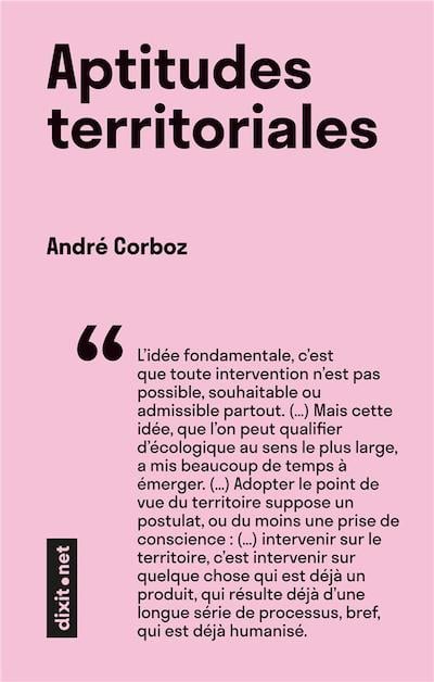 APTITUDES TERRITORIALES - André CORBOZ