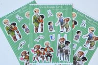 Image 1 of Veterans stickers sheet