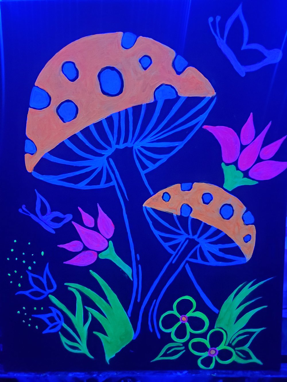 Image of Glowing Mushroom Garden 