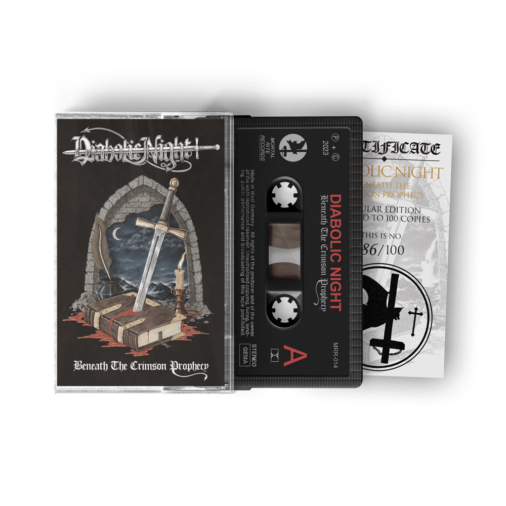 Image of Diabolic Night - Beneath The Crimson Prophecy | Cassette "Regular"