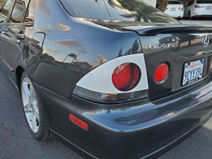 Image of Lexus IS300 Sedan Altezza Tail Light Cover Garnish A0206-2X