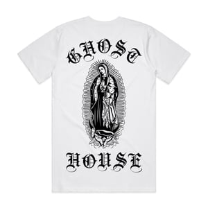 Image of WHITE - GHOST HOUSE ‘GUADALUPE’ T-SHIRT