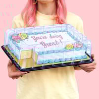 Image 1 of Grocery store sheet cake plaque 