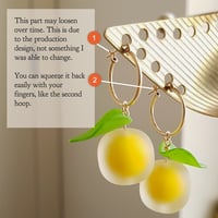 Image 5 of Lemon Hoops | Lemon Collection