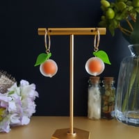 Image 4 of Orange Hoops | Lemon Collection