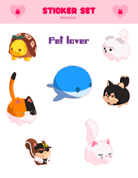 [STICKERS] Seom Pets Set