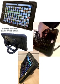 AAC Keyguard Bundle for Seymac Case, 3D Printed (Proloquo2go, LAMP WFL...)