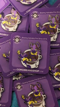 Image 2 of Cafyeen Fix Fursona Pin IN STOCK