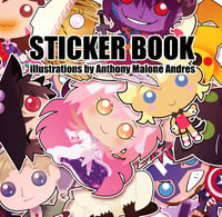 STICKER BOOK Illustrations by Anthony Malone Andres ART BOOK
