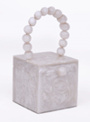 Estella Marble Box Clutch