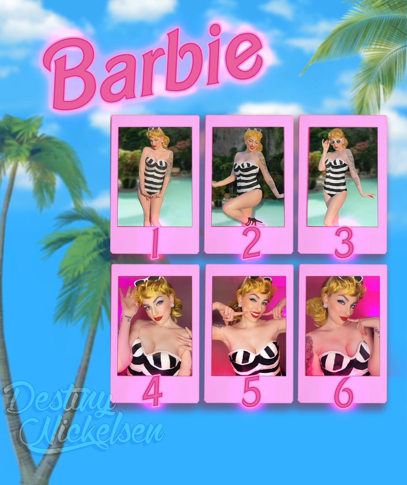 Image of RETRO BARBIE POLAROIDS