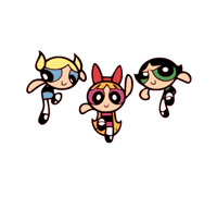 layered powerpuff girls 