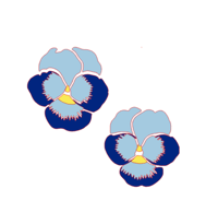 three layer pansies 