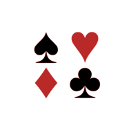 card suit shapes 